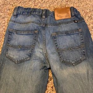 Lucky Brand Authentic Skinny Jeans Boys Youth 12 Adjustable waist tabs